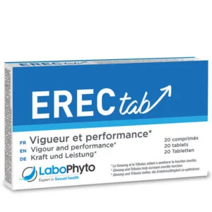 Labophyto ERECTAB Stimulant erection action rapide, 20 comprimes