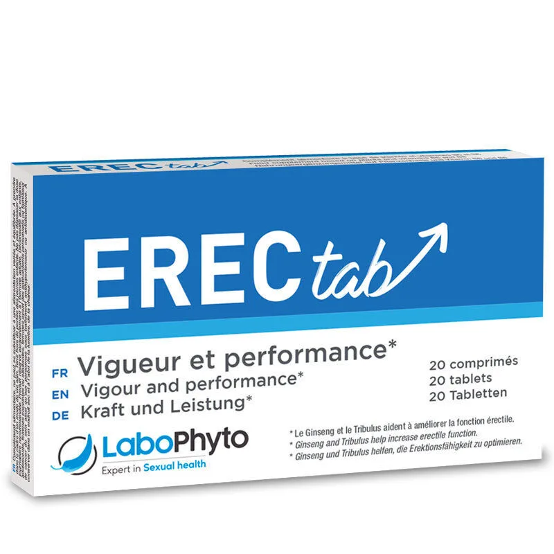 Labophyto ERECTAB Stimulant erection action rapide, 20 comprimes