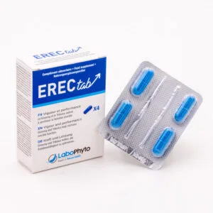 Labophyto ERECTAB Stimulant erection action rapide, 4 comprimes