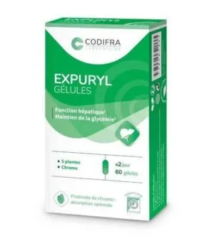 CODIFRA EXPURYL - 60 gélules