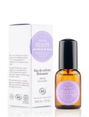 Elixirs and Co Felicite eau de toilette relaxante Bio Fleurs de Bach 30 ml