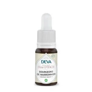 Deva Fleur de Bach Bourgeons de Marronnier - Chestnut Bud n°7 Bio - compte-gouttes 15 ml