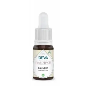 Deva Fleur de Bach Bruyere - Heather n°14 Bio - compte-gouttes 15 ml