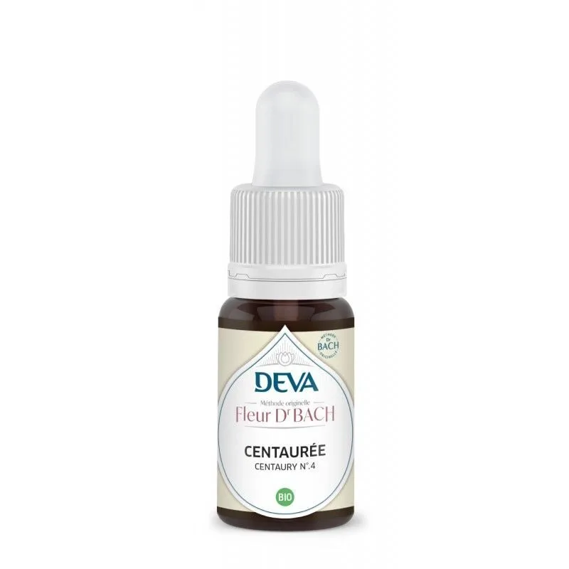 Deva Fleur de Bach Centauree - Centaury n°4 Bio - compte-gouttes 15 ml
