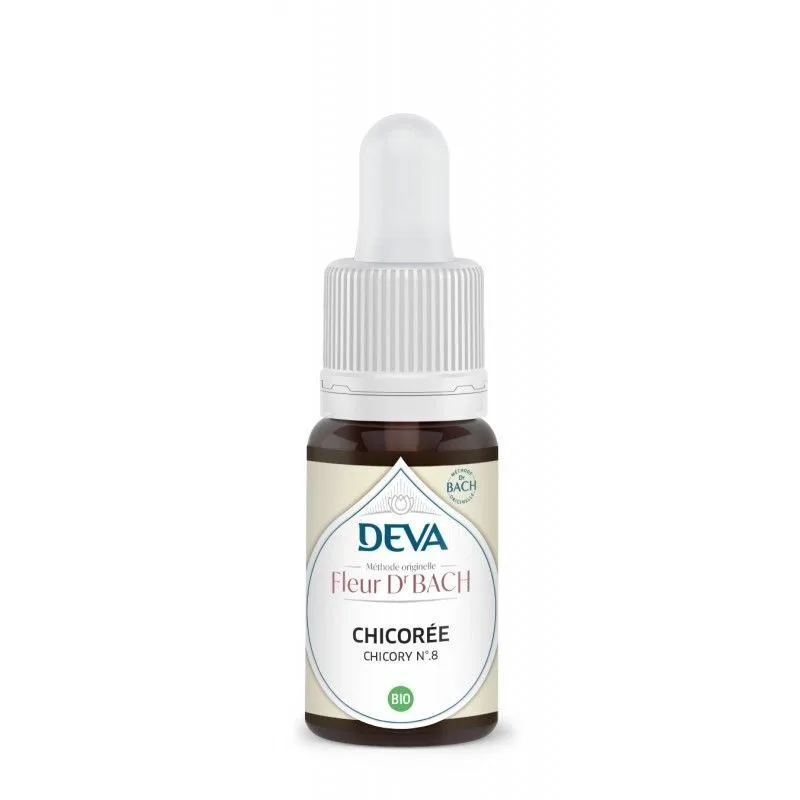 Deva Fleur de Bach Chicoree - Chicory n°8 Bio - compte-gouttes 15 ml