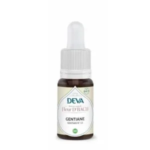 Deva Fleur de Bach Gentiane - Gentian n°12 Bio - compte-gouttes 15 ml