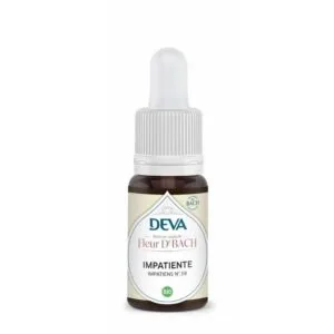 Deva Fleur de Bach Impatiente - Impatiens n°18 Bio - compte-gouttes 15 ml