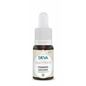 Deva Fleur de Bach Pommier Sauvage - Crab Apple n°10 Bio - compte-gouttes 15 ml