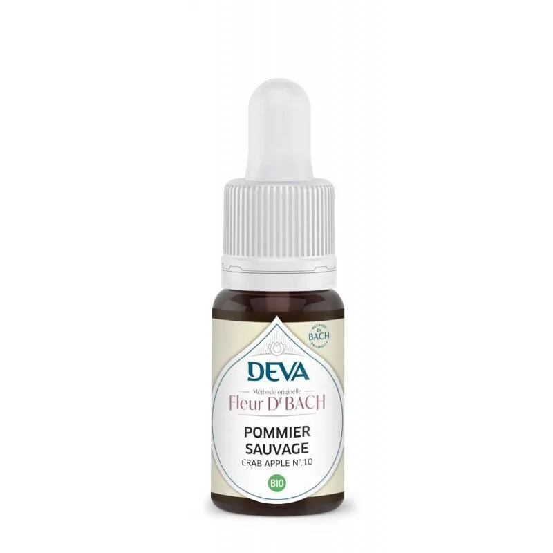 Deva Fleur de Bach Pommier Sauvage - Crab Apple n°10 Bio - compte-gouttes 15 ml