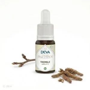 Deva Fleur de Bach Tremble - Aspen n°2 Bio - compte-gouttes 15 ml