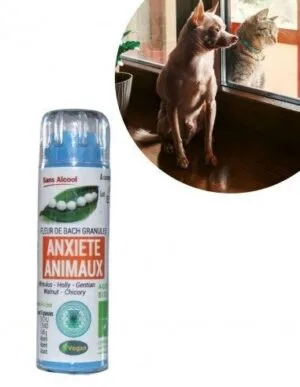 Kosmeo Fleurs de Bach Complexe Anxiete animaux Bio - 130 granules