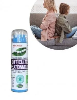 Kosmeo Fleurs de Bach Complexe Difficultes relationnelles Bio - 130 granules