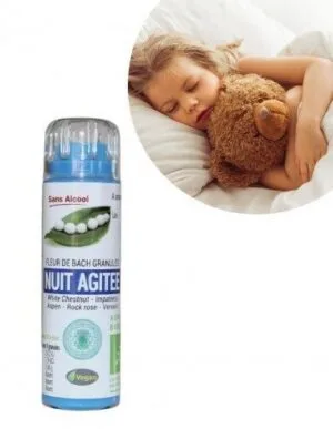 Kosmeo Fleurs de Bach Complexe Nuit agitee Bio - 130 granules