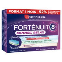 FORTE PHARMA Forte Nuit Sommeil Relax 8h 30 comprimes