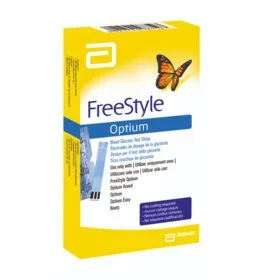 FreeStyle Optium — Électrodes, boîte de 100