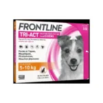 Frontline Tri-Act Chien S 5-10 kg - boite de 3 pipettes de 1 ml