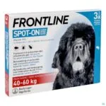Frontline Spot On Chien XL 40-60 kg 4,02 ml - 3 pipettes