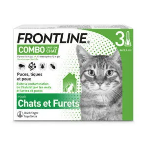 Frontline Combo Chat et Furet 0,5 ml - 3 pipettes