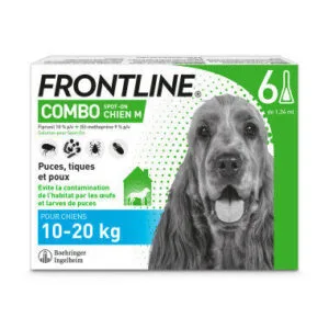 Frontline Combo Chien M 10-20 kg 1,34 ml - 6 pipettes