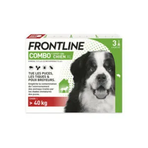 Frontline Combo Chien XL 40-60 kg 4,02 ml - 3 pipettes