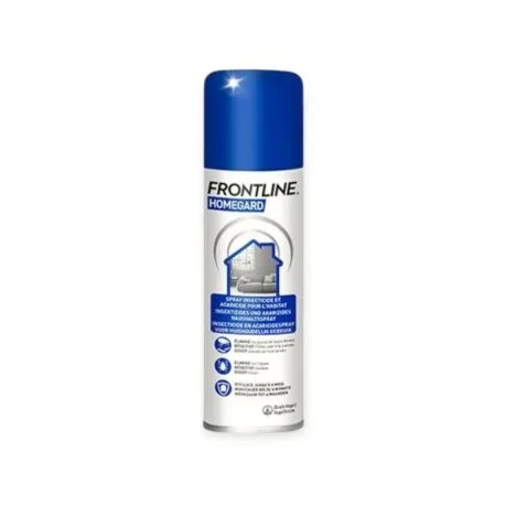 Frontline Homegard Spray insecticide et acaricide habitat - flacon 250 ml