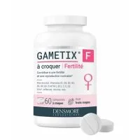 Densmore GAMETIX F comprimés à croquer goût fruits rouges, pilulier de 60
