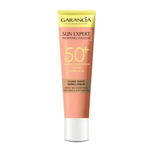 Garancia SUN EXPERT Fluide Solaire Teinté Embellisseur SPF50+ - Visage, 40 ml