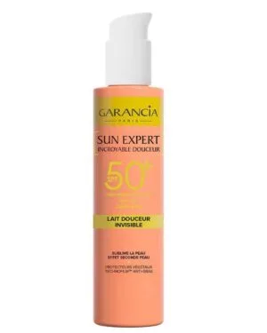 Garancia SUN EXPERT Lait Solaire Douceur Invisible SPF50+ - Visage et corps, 150 ml