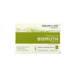 Granions de Bismuth 2 mg/2 ml ampoules buvables boite de 10