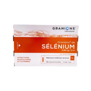 Granions de Selenium 0,96 mg/2 ml ampoules buvables boite de 30
