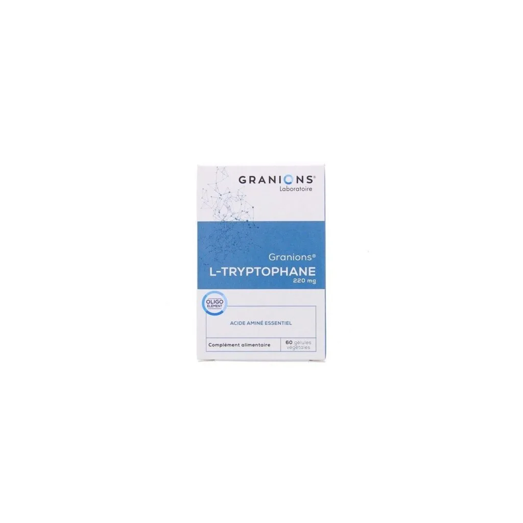 Granions L-Tryptophane 220 mg boite de 60 gelules vegetales