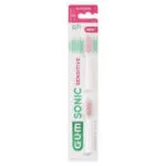 GUM Sonic Sensitive brossettes pour brosse a dents electrique
