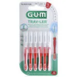 GUM Trav-Ler brossettes interdentaires 0,8 mm