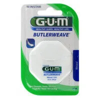 GUM ButlerWeave fil dentaire cire