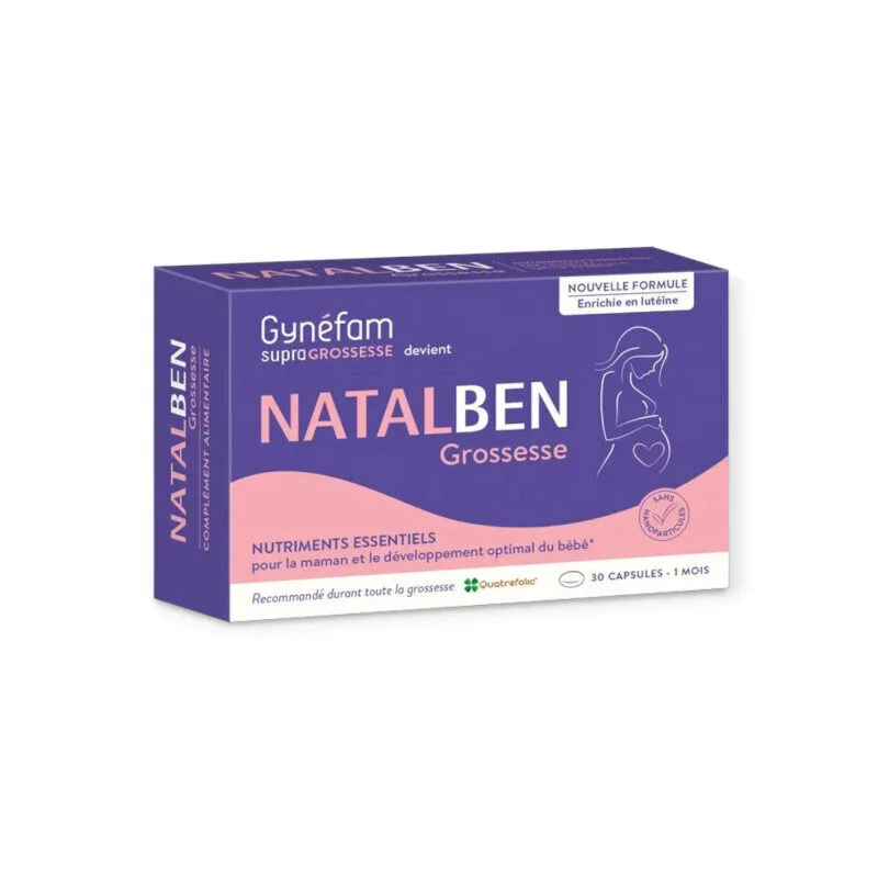 Effik Natalben (ex-Gynefam Supra) Grossesse 30 capsules