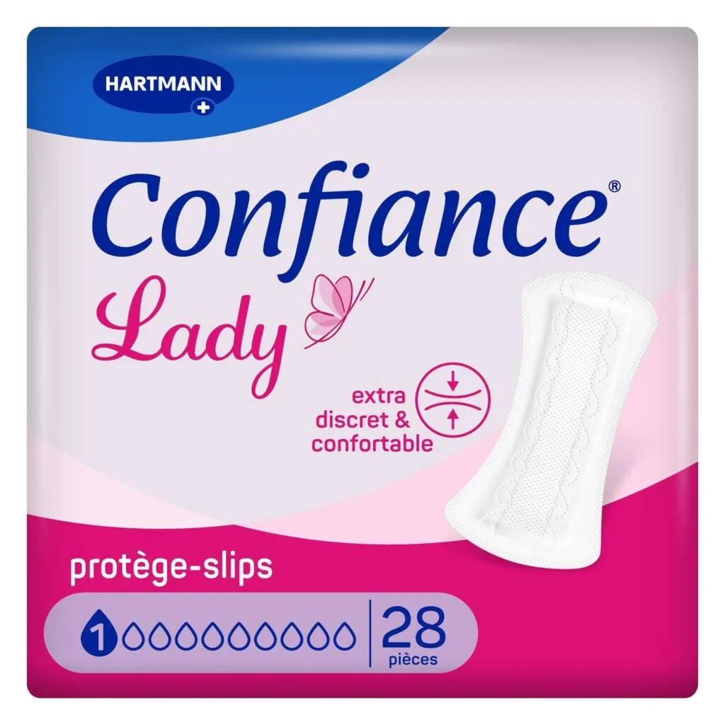 Hartmann Confiance Lady Protège-slips fuites urinaires 1 goutte, 28 unités