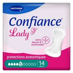 Hartmann Confiance Lady Protections anatomiques 5 gouttes, 14 unités