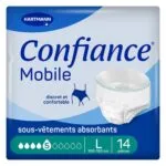 Hartmann Confiance Mobile Culottes absorbantes 5 gouttes taille L, 14 unités