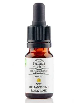 Elixirs and Co Elixir floral Bio Fleurs de Bach n26 Helianthene (Rock Rose) 10 ml
