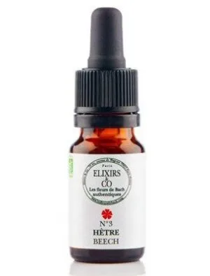 Elixirs and Co Elixir floral Bio Fleurs de Bach n03 Hetre (Beech) 10 ml