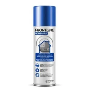 Frontline Homegard Spray insecticide et acaricide habitat - flacon 500 ml