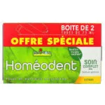 Homeodent Soin complet dents et gencives arome citron - lot de 2 x 75 ml
