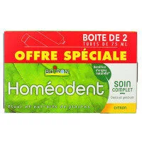 Homeodent Soin complet dents et gencives arome citron - lot de 2 x 75 ml