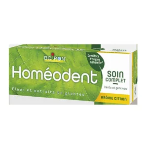 Homeodent Soin complet dents et gencives arome citron - tube 75 ml