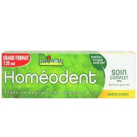Homeodent Soin complet dents et gencives arome citron - tube 120 ml