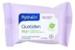 Hydralin Quotidien lingette adoucissante usage intime 10 lingettes