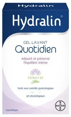 Hydralin Quotidien gel lavant usage intime 100 ml