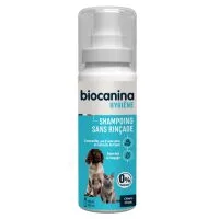 BIOCANINA Shampooing sans rinçage chien et chat, 100 ml
