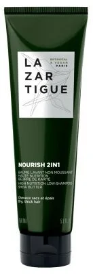 Lazartigue Nourish Baume Lavant Non Moussant Haute Nutrition 2en1 150 ml
