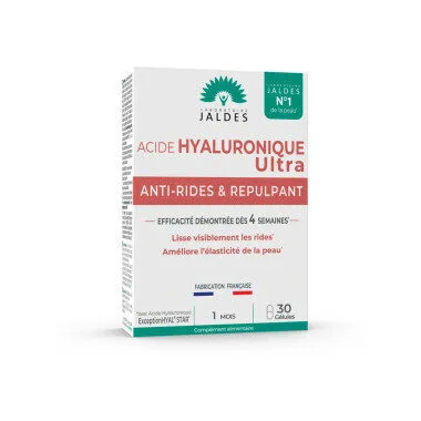 JALDES ULTRA Acide Hyaluronique 200 mg anti-age - 30 comprimes